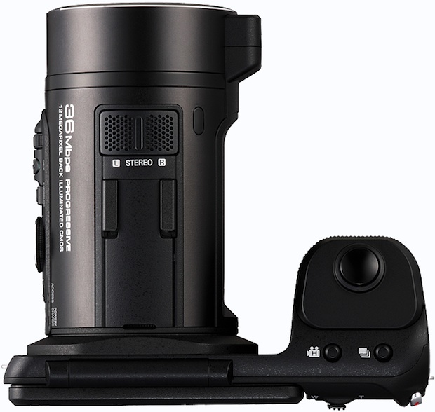 JVC GC-PX10 Hybrid Digital Camera/Camcorder - top