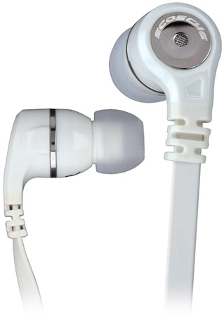 Scosche IEM856m REALM In-Ear Headphones - White