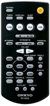 Onkyo RC-8235 remote control for CS-345 Hi-Fi Mini System