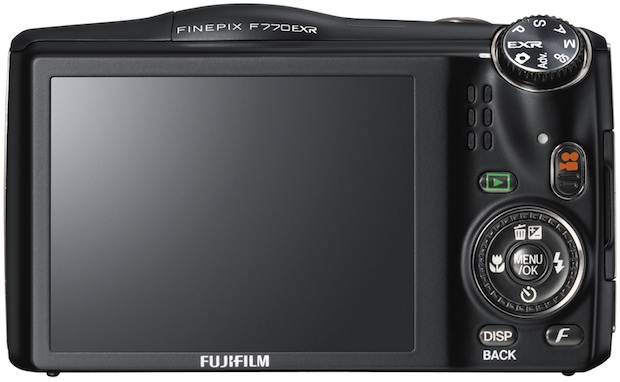 FujiFilm FinePix F770EXR Digital Camera - back