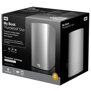 WD My Book Thunderbolt Duo External Hard Drive - Box