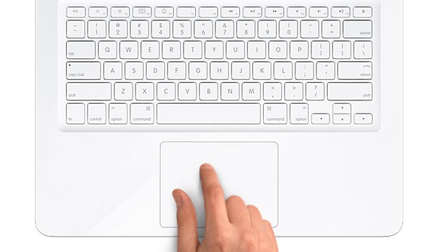 Apple White MacBook MC207LL/A Multi-Touch TrackPad