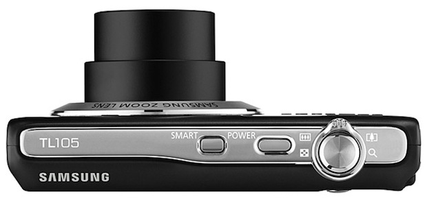 Samsung TL105 Digital Camera - Top