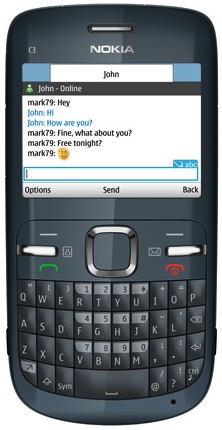 Nokia C3 Smartphone - Slate Grey