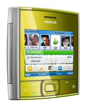 Nokia X5 Smartphone - Yellow