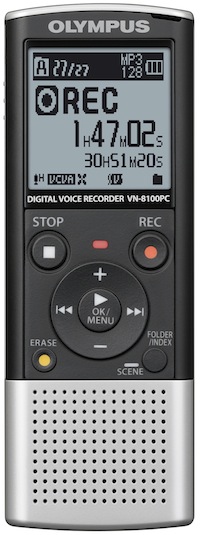 Olympus VN-8100PC Digital Audio Recorder