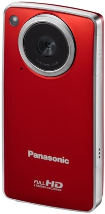 Panasonic HM-TA1R Pocket Camcorder - Front