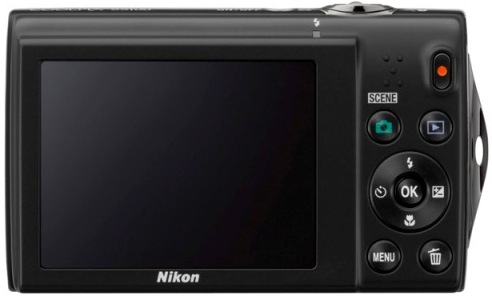 Nikon CoolPix S5100 Digital Camera - Back