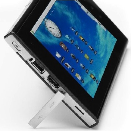 eLocity A7 Internet Tablet Ports