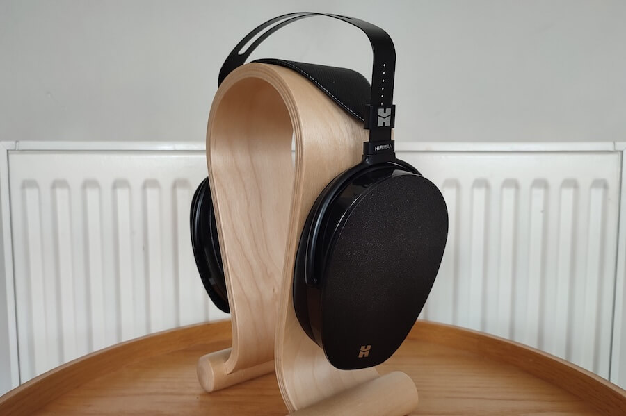 HiFiMAN Arya Unveiled Headphone with Covers On