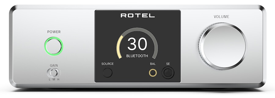 Rotel DX-3 Front Silver