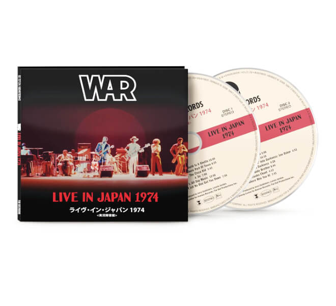 War Live In Japan 1974 CDs