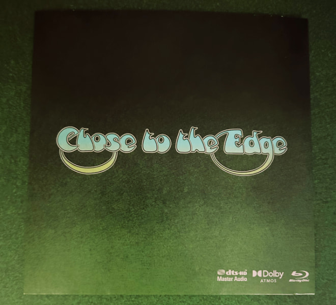 Yes Close to the Edge Blu-ray Disc Sleeve